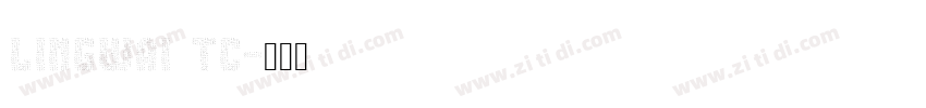 LingWai TC字体转换